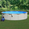 LAPOOH Piscina con Pompa Filtro a Sabbia 550x120 cm