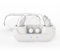 JL-Hearing Independent Switch，Dispositivo Digitale, 3 Modalità di Scena Per Ambienti Diversi,Colore Argento