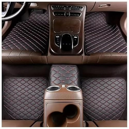 ZAPORA 4 Stück Auto Fußmatten, für Renault Scenic 4 2016+ Fussmatten Wasserdicht Anti Rutsch Anpassen Teppich Matten zubehör,B
