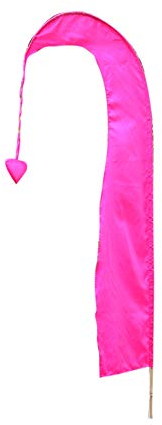 Bali-Fahne, Polyester, pink, 120 cm