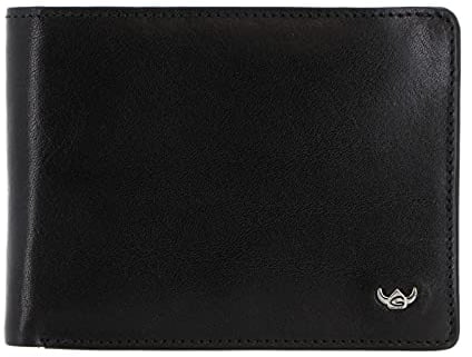 Golden Head Colorado RFID Protect Billfold with Secret Pocket Black