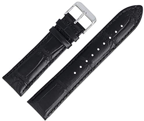 Tommy Hilfiger Uhrenarmband 22mm Leder Schwarz - 679301488
