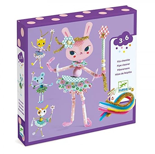 Djeco 1 Djeco Ensartes Mis hadas Meine Feen (38976), bunt