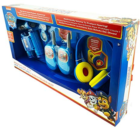 Tech2Go Pat’Patrouille PAW PATROL Kit Aventure 5 en 1 - 3 ans et plus, VHF, multicolore