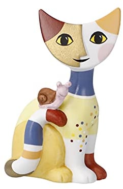 Goebel Chat Nicola de L'Artiste Rosina Wachtmeister en Porcelaine Biscuit 31-400-65-1
