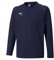 PUMA Unisex Kinder Teamliga Training Sweat Jr Sweater, Peacoat-Puma White, 164