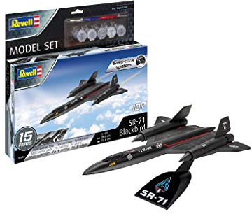 Revell Tescoma Model Set Lockheed SR-71 Blackbird