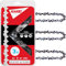 KAKEI 12 Inch Chainsaw Chain 3/8 LP Pitch .050 Gauge 45 Drive Links - 91PX45CQ Fits Echo 2511T/271T, Greenworks 20262/20292, Craftsman, Husqvarna, Remington, Hart - S45 (3 Chains)