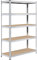 Yaheetech Schwerlastregal 180 x 120 x 45 cm Lagerregal 5 Böden Metall Regal Max. Belastbarkeit : 875kg Silbern