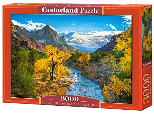 Puzzle 3000 pièces : Automne Dans le Parc national de Zion, USA