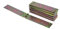 Aqbau® 10er Set Kistenband Scharnier 50 x 400mm aus feuerverzinkt, Schwerlastscharnier, Tischbänder, Gerollte scharniere klappbar, Möbelscharniere, Kistenscharnier, Robuste Türscharnier