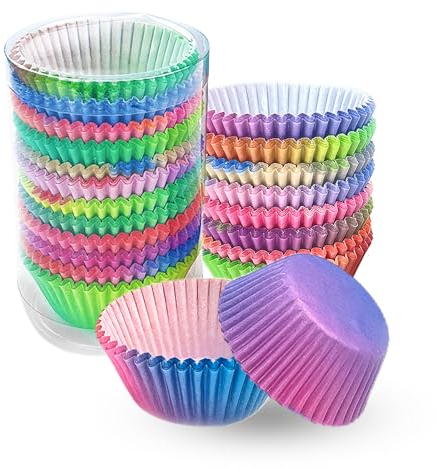 300 Stück Muffinförmchen Papier, Cupcake Förmchen, mini muffins papierförmchen,muffin papierförmchen,muffin förmchen,minimuffinform,minimuffinsförmchen papier,pralinenförmchen papier