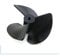 Profession 3-blades Propellers With 2mm Shaft Hole Durable Nylon Paddle For Boat Fan Shape Plastic Paddle Boat Propeller 2mm Shaft