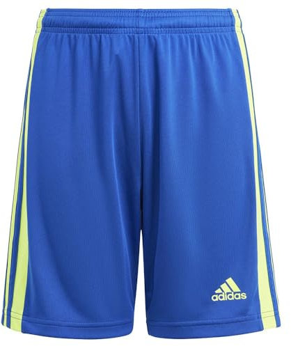adidas Jungen Squadra 21 Shorts, Team royal Blue/Team solar Yellow/Team royal Blue, 9-10 Years