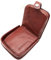 Charmoni - Portefeuille Porte Monnaie Homme - Cuvette Monnaie à Bouton - Pochette Anti RFID - Compact et léger - Cuir Vachette (Cuir Vache, Marron)