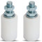 ANBOO Roulette Portail Coulissant 4 pcs, Guide Portail Coulissant, Galet Porte Coulissante Nylon 30x40, Kit Portail Coulissant sans Bruit pour Portail/Porte