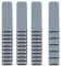 36 Stück Möbelgleiter Teflon Selbstklebend 70x19mm Möbelgleiter-Set Teppichgleiter Möbel Bewegen Pads Effektiver Schutz Ihrer Möbel Stühle Böden Teflongleiter PTFE Teppichgleiter