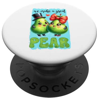 We Make a Great Pear Birne Liebe Humor Geschenkidee PopSockets Klebender PopGrip