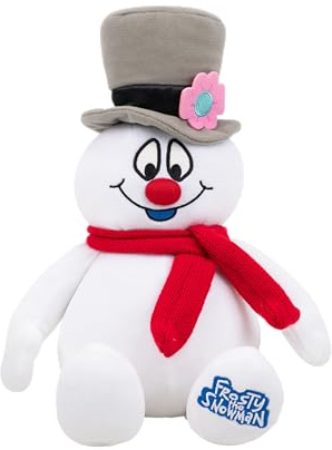 Jazwares Warner Bros. Discovery 12 Inch Frosty The Snowman Plush - Superweiches und knuddeliges Plüschtier - Offiziell lizenzierter Plüsch - für alle Altersgruppen