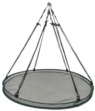 F Fityle Bird Seed Catcher Tray Birdseed Hoop Rat Proof Bird Feeder Tray Large Hanging Bird Feeders Tary for Efficient Seed and Debris Collection for Home Backyard Garden Lawn, diameter 61cm