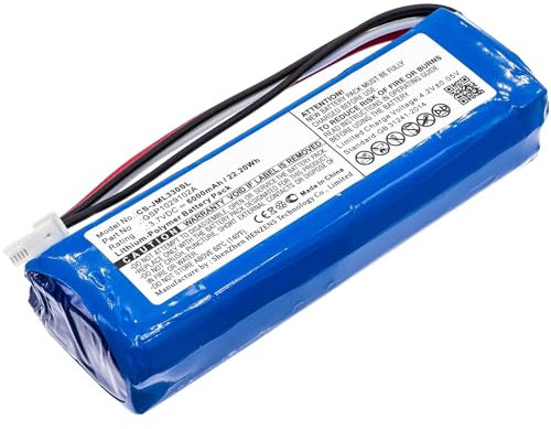 Batterie compatible avec JBL Charge 3, Charge 3 Stealth Edition, GSP1029102A