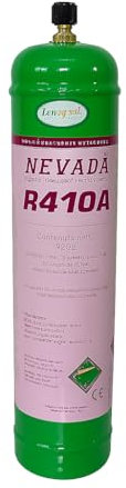 Gas Refrigerante Organico per Climatizzatore Split – Sostituisce R410A, Soluzione Ecologica e Biodegradabile, Alta Performance, Facile da Usare, 950 g, Compatibile con Impianti di Climatizzazione