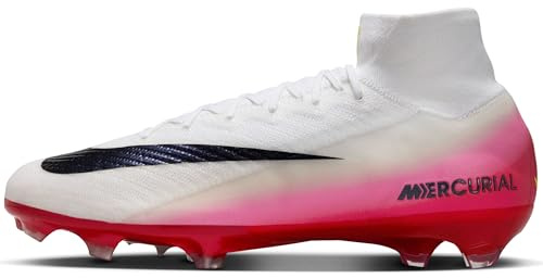 Nike Mercurial Superfly 10 Elite Fg High-Top-Fußballschuh Für Normalen Rasen, University Red/Dark Obsidian, HJ7321-600, 46 EU (12 US)