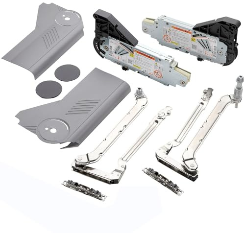 Blum Aventos HL Hochliftklappe 20L2300 hellgrau | Klappenbeschlag für 400-550 mm Korpushöhe / 1.75 – 3.5 kg Frontgewicht