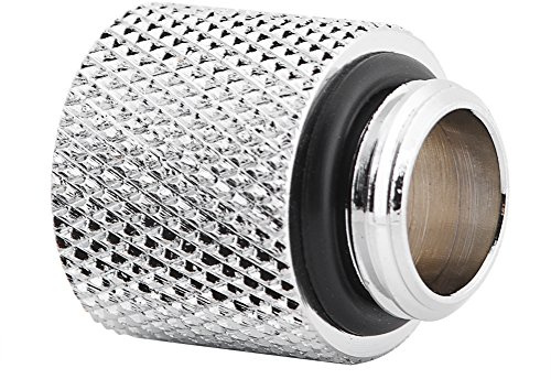 Yechiry Adattatore per Raccordo Prolunga Maschio-femmina G1/4 per Raffreddamento Ad Acqua Rame Durevole 2 Pezzi per Sistemi di Raffreddamento Ad Acqua per Computer (15 mm)