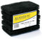 Estropajo de Fibra Negra de Abrasibidad Ultra. Pack de 5 uds. Especial para Limpiezas Difíciles en Hornos, Barbacoas, Cocinas. Elimina Suciedad Incrustada.