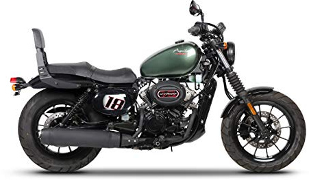 Shad SISSYBAR HYOSUNG GV 125 Aquila, Czarny, TU EU