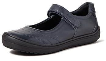 Geox Girl J Hadriel Girl I Ballerina, Navy, 1 UK