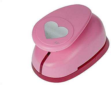 Sescha Motivlocher/Papierstanzer Herz von EFCO - Größe L: 36x31mm