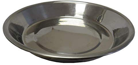 PETGARD Katzennapf Fressnapf Wassernapf aus Edelstahl 150 ml Durchmesser: 13 cm