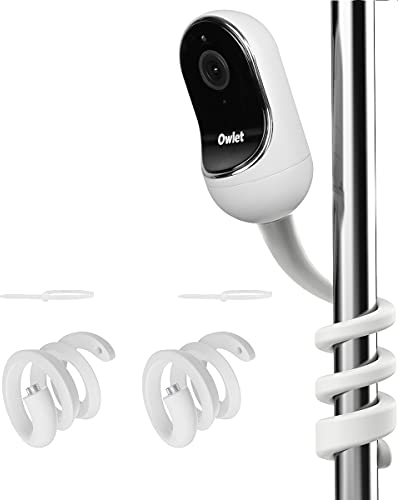Huafly Vielseitige Flexible Twist-Halterung, kompatibel mit Arlo/EufyCam/Owlet/Wyze Cam-Kamera, vielseitig und andere Kameras mit 1/4-Zoll-Schraubanschluss (2 Stück)