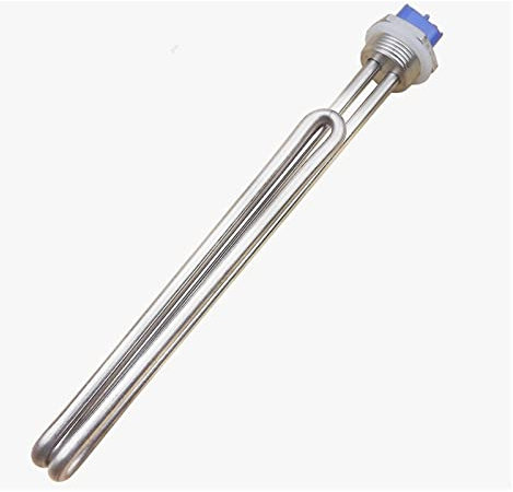 lin 240V 2500W Fold Back Heating Element Screw In 1 INCH NPT Thread Tubular Heater Element Fit For Brewing Heating going