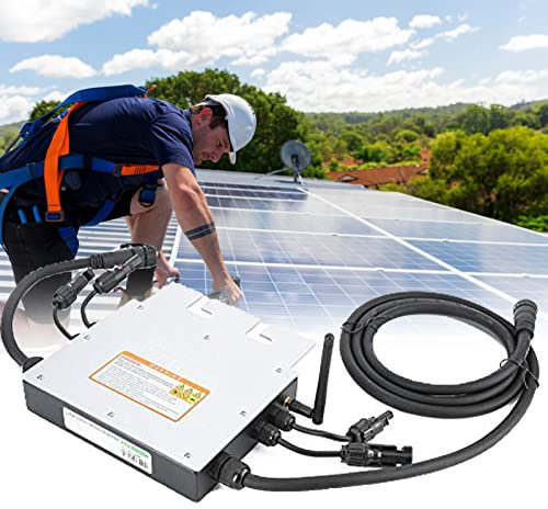JINTAOMA Micro onduleur Solaire, 1000 W, 1200 W, 1400 W étanche IP65 120 v/230 v Tension de Sortie, Micro-réseau en Mode Tension,1000W-110V