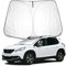BIXUAN 2008 Parasol compatible con Peugeot 2008 2014-2019 parabrisas coche cubierta parabrisas delantero protección antiviento para parabrisas delantero bloqueado cubierta UV
