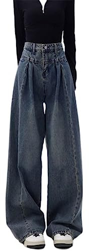 WEITING 2023 Neue Sommer Koreanische Mode Y2k Jeans Frauen Hohe Taille Blau Denim Hosen Streetwear 2000er Jahre Lange Hosen 90er Jahre Vintage Flut