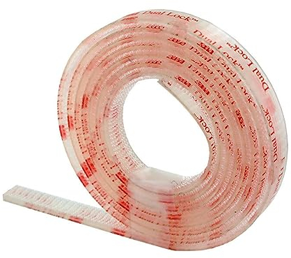 2024 Klar VHB Lock Tape, Dual Lock Tape Clear VHB Wiederverschließbare Fastener Duty Kleber