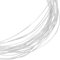 Beebeecraft 29 Gauge/0.3 mm 925 Sterling Silber draht 3m Runder Tot weich Bastel Schmuckdraht Mit 2 WildlederPoliertuch Für Drahtwickel DIY Schmuck Armbänder Ohrringe