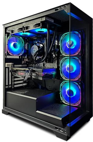FIierce PC SUPER Gaming- AMD Ryzen 9 7900X 4.7-5.6GHz,RTX 4070 SUPER 12GB, 32GB RAM DDR5 5600MHz, 1TB NV3 M.2 NVME SSD, 750W PSU, Liquid Cooler, Windows 11