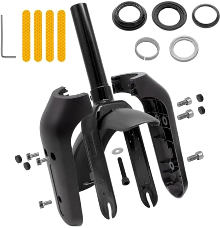 M365Lyon - Vordergabel kompatibel mit Ninebot G30 Max / G30D / G30LE / G30LP / G30E II (Gabel + Zubehör)