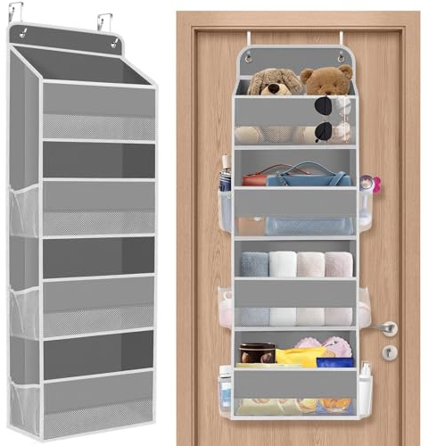 SpaceHacks 1 Pack Over The Door Organizer Hanging Storage Room Organizer