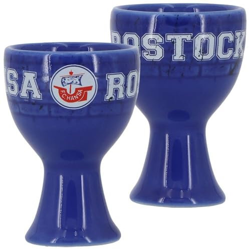 F.C. Hansa Rostock Eierbecher Mauer (2er-Set)