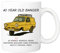 Pickhut 40th Birthday Gift for Men, Birthday Gift, 40 Year Old Banger, Funny 40th Birthday Mug, Joke