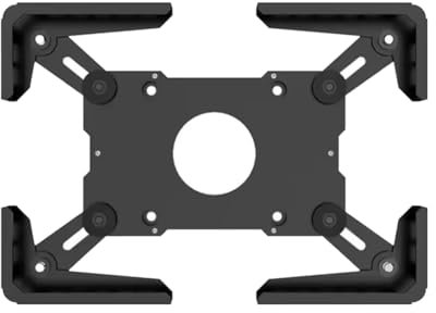 Junterone Wall Mount Tablet Enclosure Tablet Bracket Wall Hanging Tablet Enclosure UTC-10 Black