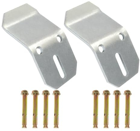 Yocimango 2PCS Installation Bracket for Urinals Hook Accessory Stainless Steel Wall-Mounted Sink Hook Bracket Sink Mounting Clips Part Hook Kit for Urinals and Washbasins