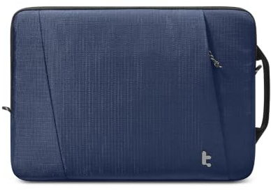 tomtoc Slim & 360° Protective Laptop Sleeve for 14-inch Laptop Chromebook | HP Lenovo Dell Acer ASUS Samsung, Water-Resistant Case with CornerArmor, Fits 13.5-14.4 Inch Surface Laptop Studio/6/5/4/3