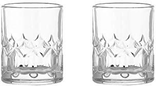 Tivoli by Normann Copenhagen - Spirit - Glass - Gepresstes Klarglas - H: 7 x Ø: 5,5 cm 0,35 kg - 9cl - 2er-Set